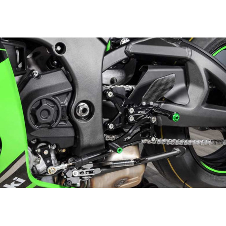 KAWASAKI ZX10R COMMANDES RECULEES INVERSEES OU NON