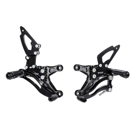 KAWASAKI ZX6R COMMANDES RECULEES INVERSEES OU NON