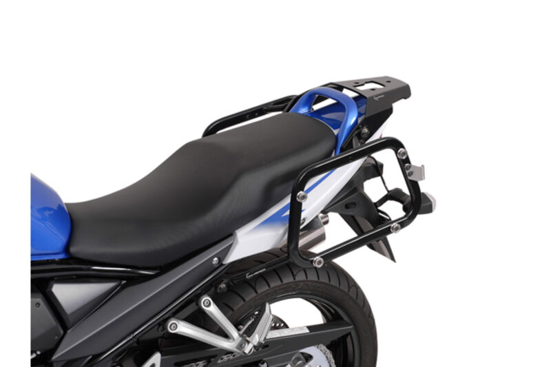 Supports valises EVO Noir. Suzuki GSF650/650S/1200/1250,GSX650/1250F.