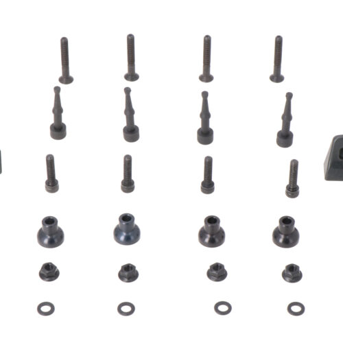 Kit dadaptation pour support valises EVO Pour Givi MonoKey. Assemblage de 2 valises.