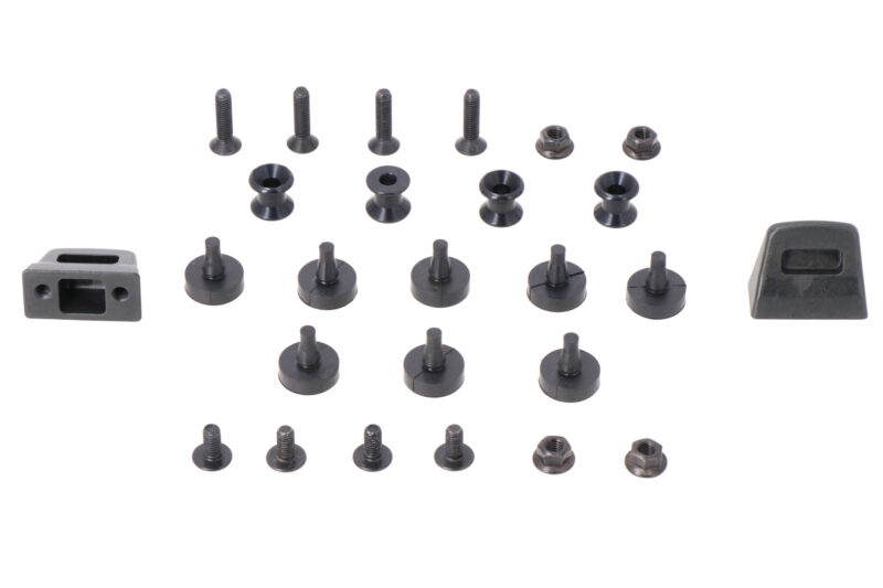 Kit d'adaptation pour support latéral PRO Pour Givi MonoKey. Assemblage de 2 valises.