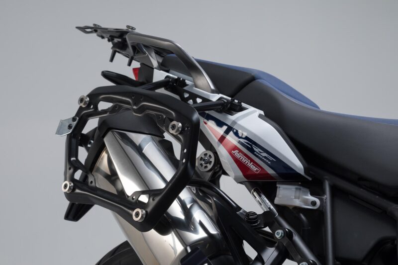 Système de valises rigides DUSC Noir. 41/33 L. CRF1000L Africa Twin (15-17).