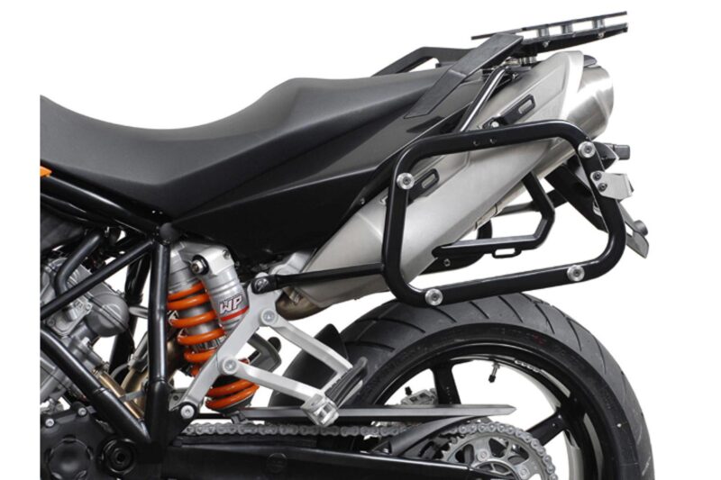 Supports valises EVO Noir. KTM 990 SM / SM-T / SM-R / 950 SM