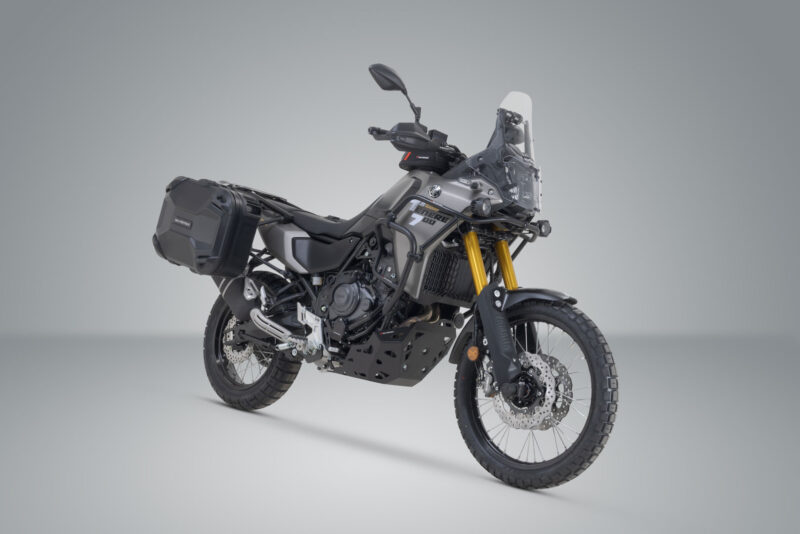 Système de valises rigides DUSC Noir. 41/33 L. Modèles Yamaha Ténéré 700 (19-).