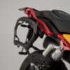 Support latéral PRO Noir. Moto Guzzi V85 TT (19-23).