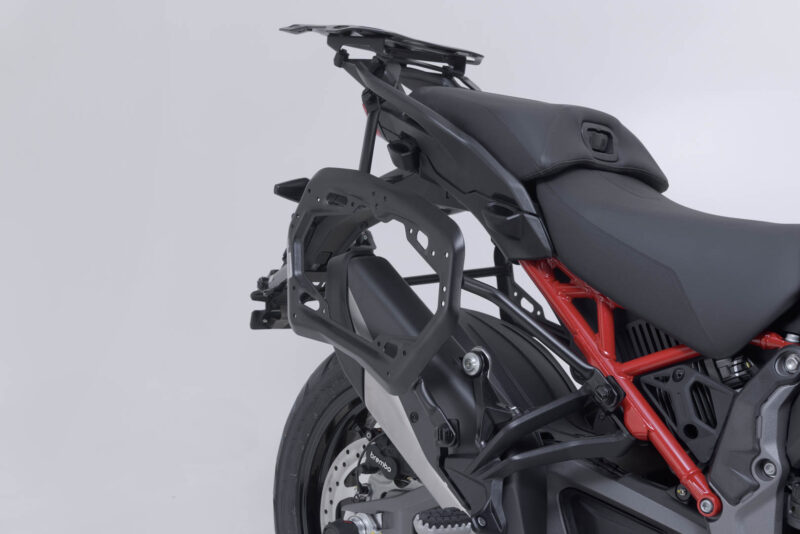 Kit Aventure DUSC avec topcase XL Noir. Ducati Multistrada V4 (20-).