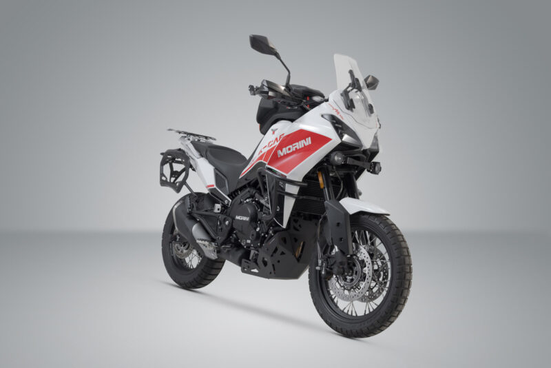 Kit Aventure DUSC avec topcase L Noir. Moto Morini X-Cape 650 (21-).