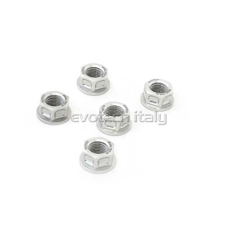 KIT 5 ECROUS DE COURONNE M10X1