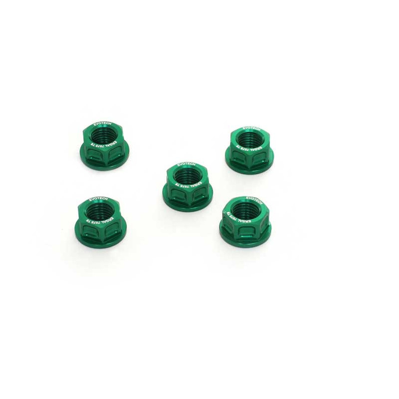 KIT 5 ECROUS DE COURONNE M10X125