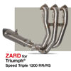 KIT COLLECTEUR ZARD 3 EN 1 TRIUMPH SPEED TRIPLE 1200