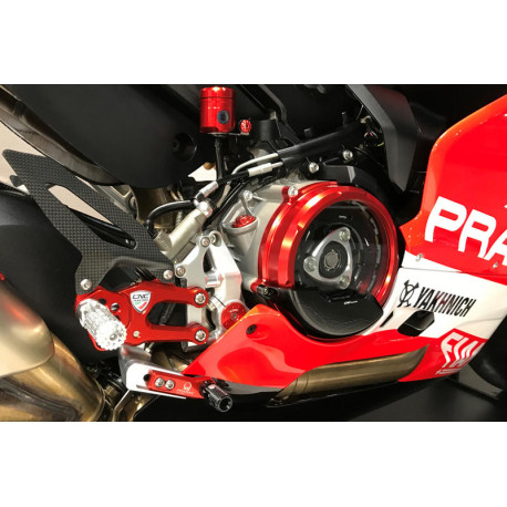 KIT COMMANDE RECULEES CNC RACING RPS EDITION LIMITEE TEAM PRAMAC DUCATI PANIGALE V2