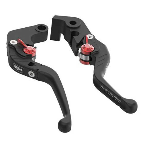 Kit de leviers d’embrayage et de frein court repliables Evotech Performance - Ya