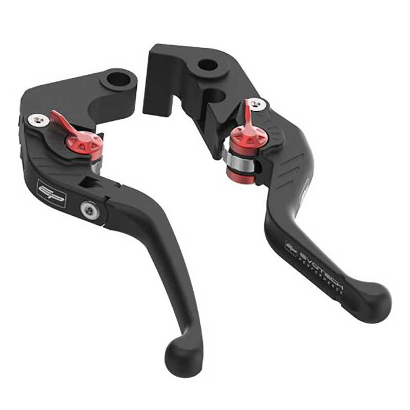 Kit de leviers d’embrayage et de frein court repliables Evotech Performance - Ya