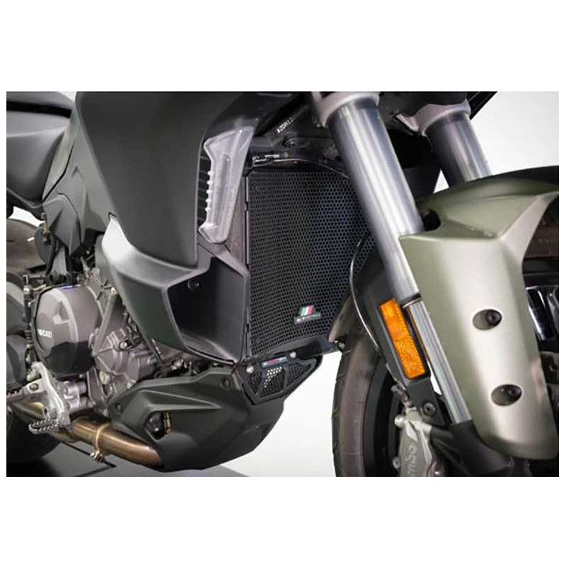 KIT DE PROTECTION DE RADIATEUR ET DE MOTEUR CENTRAL EVOTECH – DUCATI MULTISTRADA