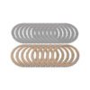 KIT DISQUES EMBRAYAGE DUCATI OEM LISSE ET GARNIS 48 DENTS METAL FRITTÉ KIT DISQUES EMBRAYAGE DUCATI OEM LISSE ET GARNIS 48 DENTS METAL FRITTÉ