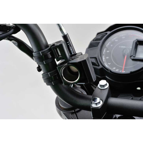 KIT PRISE USB "TYPE-A" 1PORT & CIGARETTE 1PORT