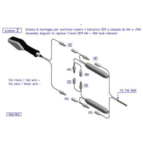 KIT RESISTANCE 10W DUCATI