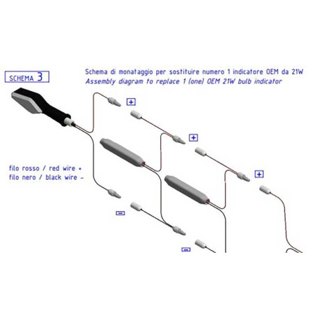 KIT RESISTANCE 10W DUCATI