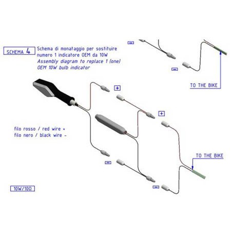 KIT RESISTANCE 10W DUCATI