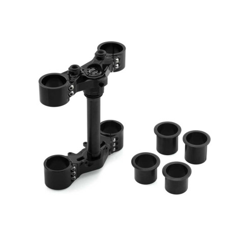 KIT TE DE FOURCHE ALU TAILLE MASSE ASSEMBLE AVEC LA COLONNE