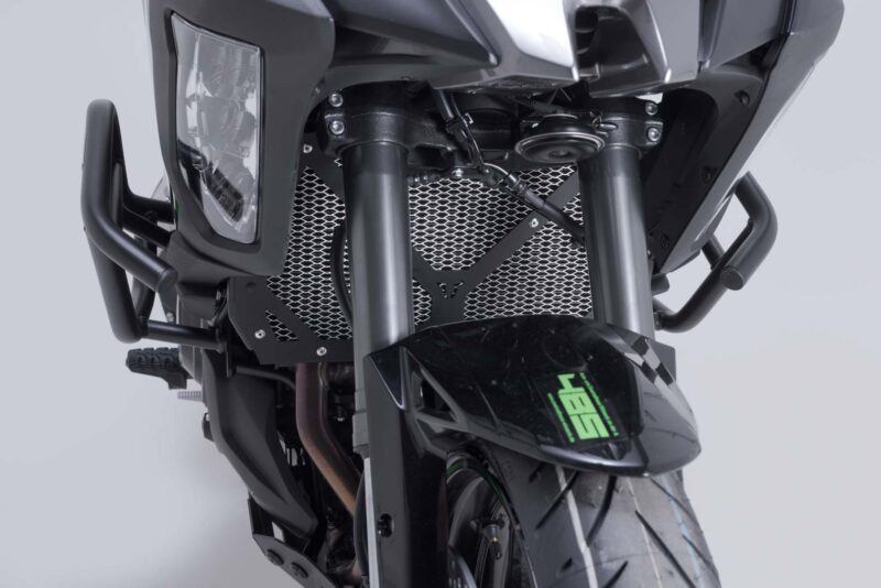 Protection de radiateur Noir/Gris. Versys 1000 (18-) / 1100 (24-).