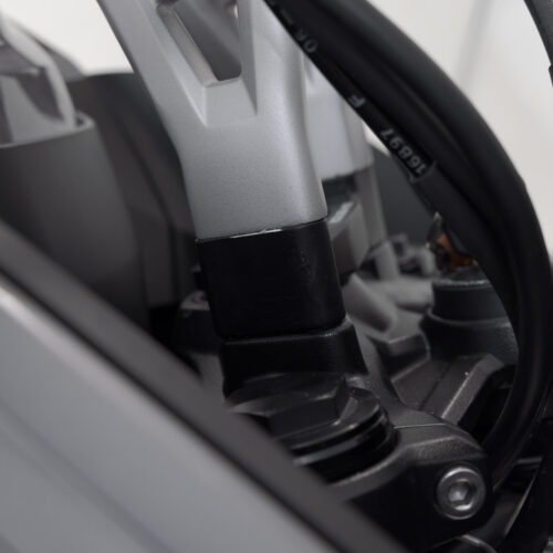 Réhausseur de guidon H=30 mm. Noir. Triumph Tiger Sport 660 / 800.