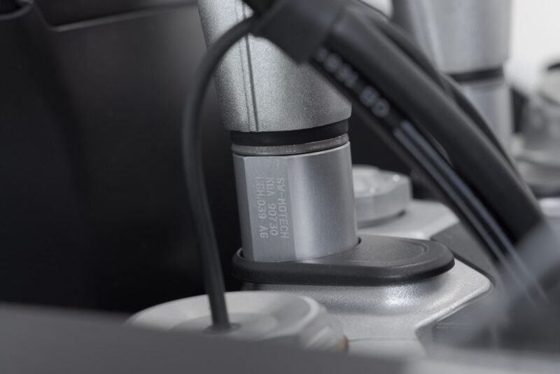 Réhausseur de guidon H=30 mm. Gris. Triumph Tiger 1200 (22-).