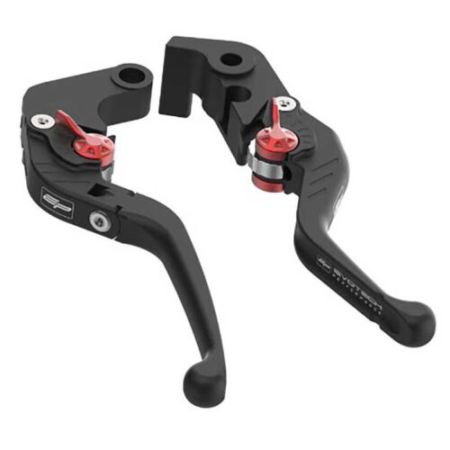 LEVIER D'EMBRAYAGE PLIABLE EVOTECH EVO ET ENSEMBLE DE LEVIERS DE FREIN COURT - H