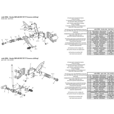 LEVIER DE VITESSE DE RECHANGE