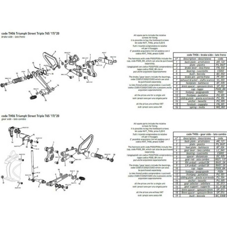 LEVIER DE VITESSE DE RECHANGE BONAMICI