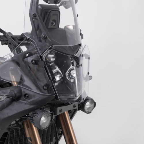 Protection de phare Support avec lunette. Ténéré 700 World Raid/Rally.