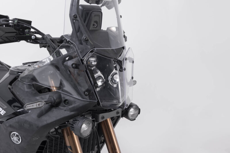 Protection de phare Support avec lunette. Ténéré 700 World Raid/Rally.