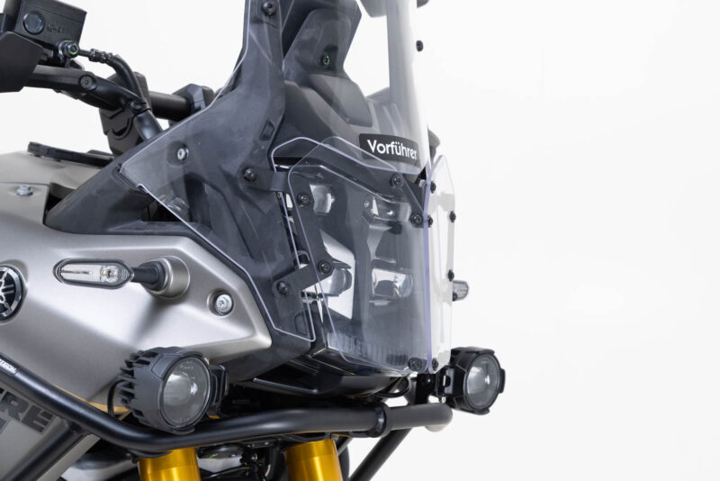 Protection de phare Support avec écran PVC. Yamaha Ténéré 700 (24-).