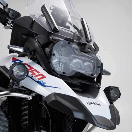 Protection de phare Support avec écran PVC. R1200GS(12-),R1250GS(18-)