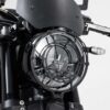 Protection de phare Grille. Noir. Triumph Trident 660 (21-).