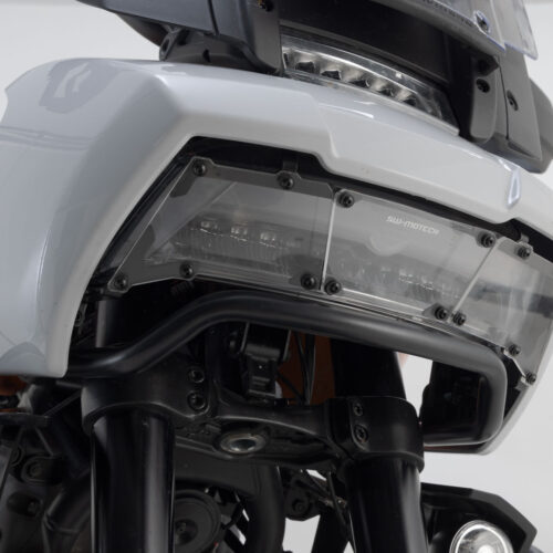 Protection de phare Support avec écran PVC. H-D Pan America (21-).