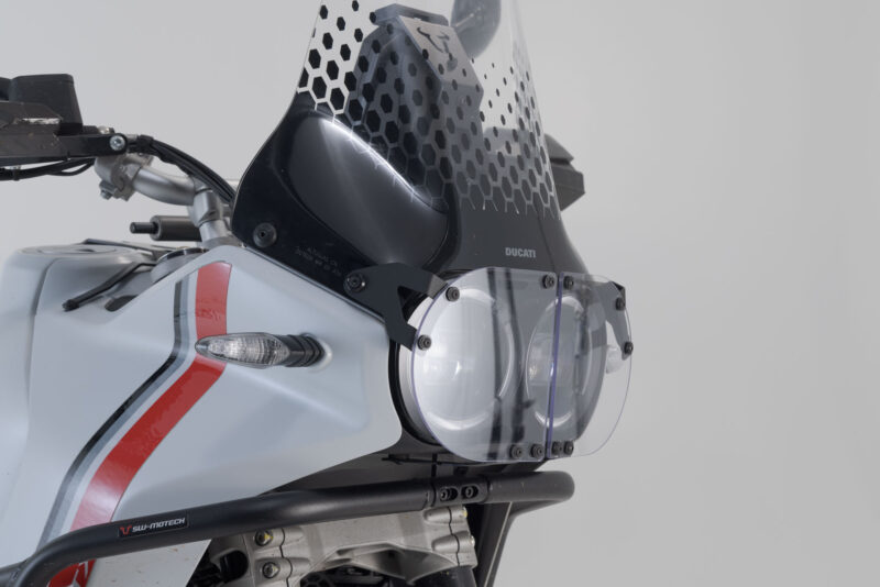 Protection de phare Support avec cache. Ducati DesertX (22-).