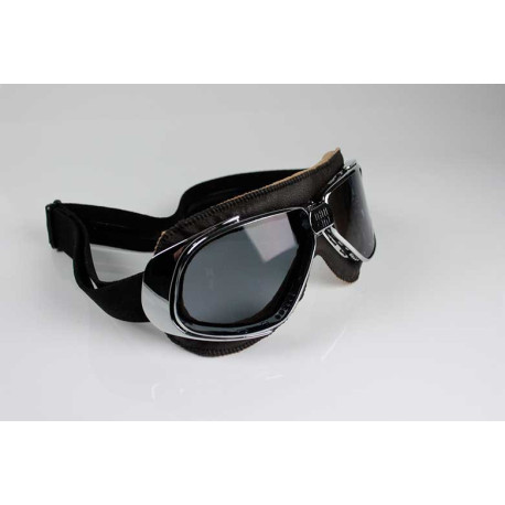 LUNETTES NANNINI BIKER CHROME - MARRON ECRAN GRIS ANTIBUEE
