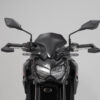 Protège leviers avec déflecteur de vent Noir. Modèles Kawasaki, Yamaha MT-09 (23-).