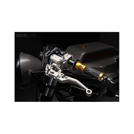 MAITRE CYL D EMBRAYAGE 17.5MM ISR LEVIER REGLABLE RESERVOIR INTEGRE