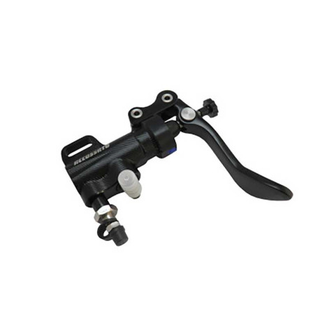 Maitre cylindre de frein au pouce Accossato avec levier coudé