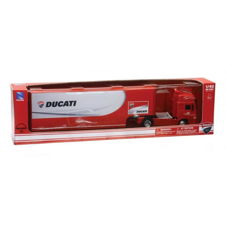 Miniature camion Man Ducati MotoGP 1/43
