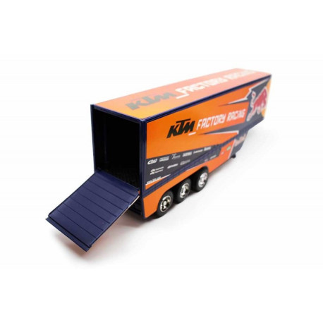 Miniature camion Peterbilt team KTM Red Bull 1/32