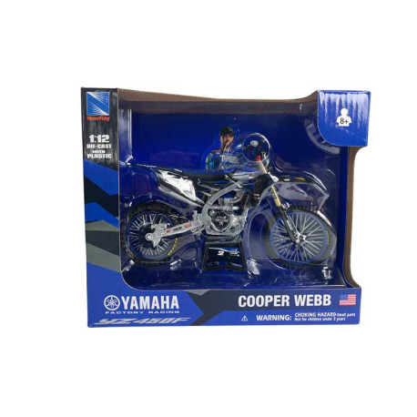MINIATURE MOTO CROSS YAMAHA YZF 450 2022 TEAM C.WEBB