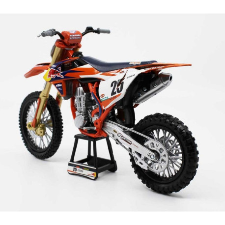 MINIATURE MOTO KTM 450 SXF MUSQUIN 1/6