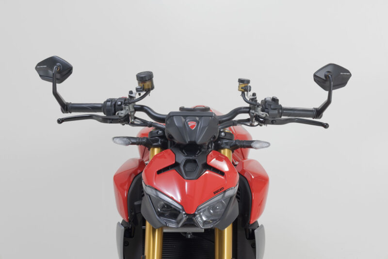 Rétroviseur embout de guidon Modèles Aprilia, Ducati, Honda, KTM, Yamaha.
