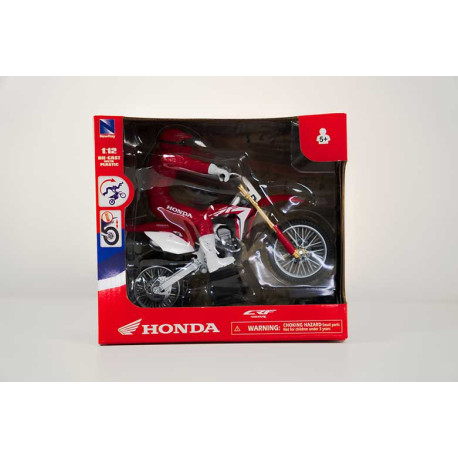 MOTO HONDA CR450F + RIDER 1/12°