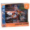 MOTO KTM 450 SX-F TACTORY RACING TEAM 2019 C. WEBB N°1 1/12°