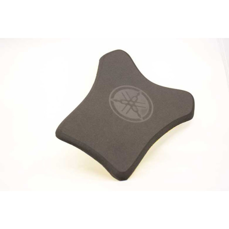 MOUSSE DE SELLE PREDECOUPEE 15MM YAM  ET  LOGO N - ancienne ref ACN15YAMLOGO