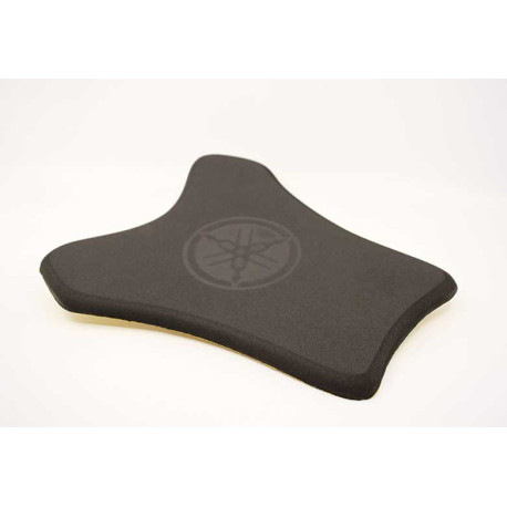 MOUSSE DE SELLE PREDECOUPEE 15MM YAM  ET  LOGO N - ancienne ref ACN15YAMLOGO